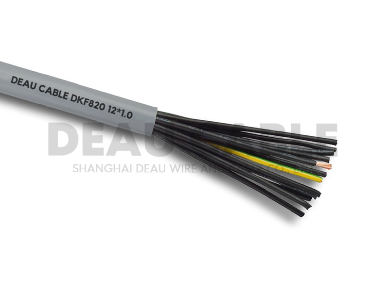 DKF820 12*1.0高度拖鏈電纜