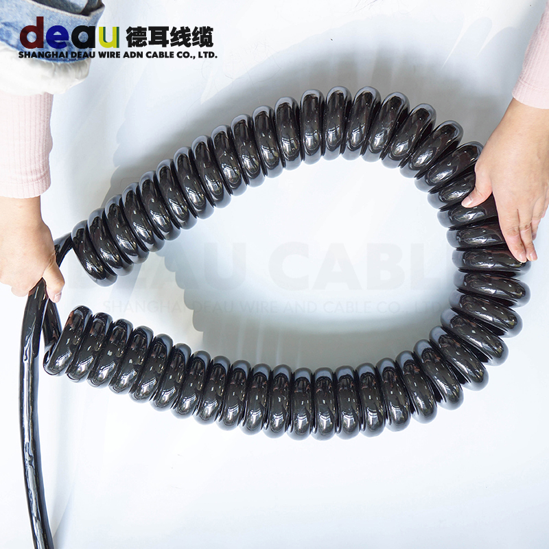 起重設備垂直用 TPU彈簧電纜 3*16+4*1.5